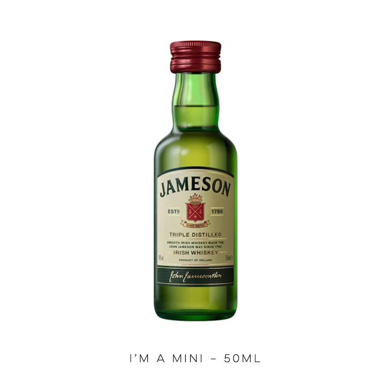 Jameson Irish Whiskey Mignon, 1895 Liquori Frescura: Jameson Irish Whiskey  Mignon