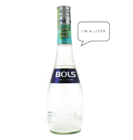 Bols, Clear Peppermint Liqueur - 1L