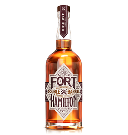 Fort Hamilton, 'Double Barrel' NY Bourbon Whiskey - 750mL