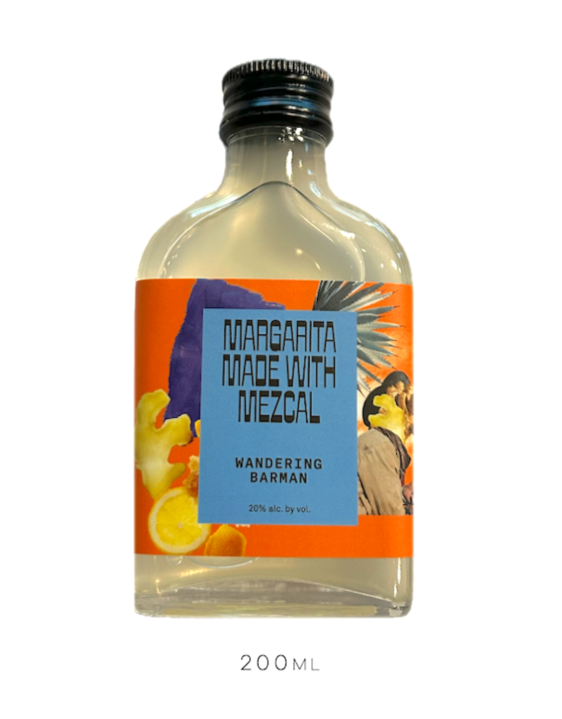 Wandering Barman, Ginger Mezcal Margarita - 200mL