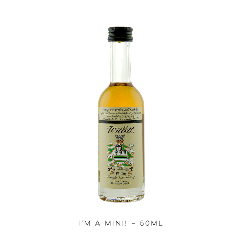 Willett, Family Estate Bottled Rye Mini - 50mL - York Cellars