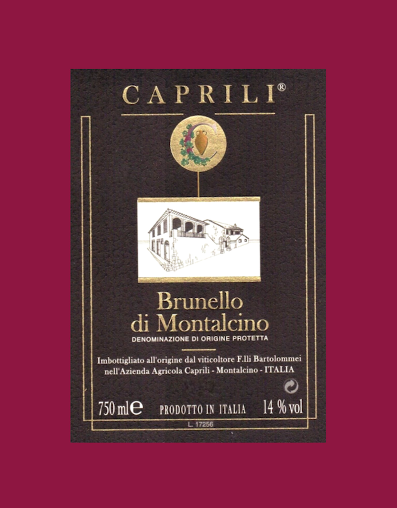 Italy Caprili, Brunello di Montalcino 2020