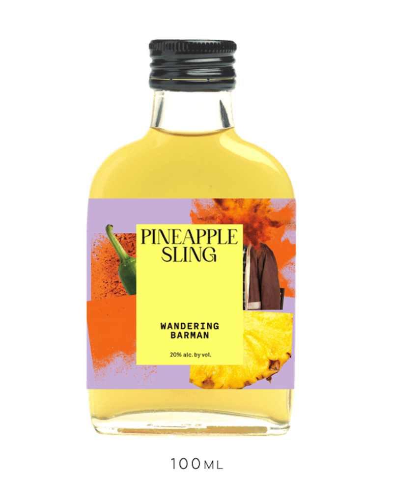 Wandering Barman, Vodka Pineapple Sling - 100mL