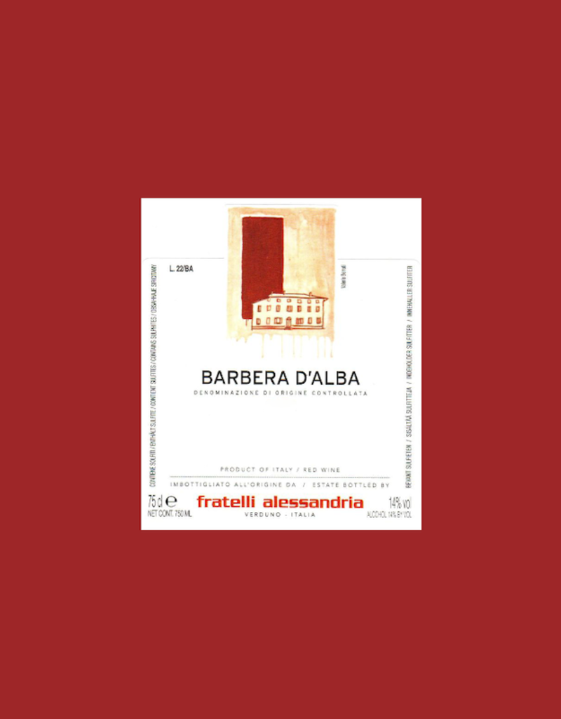 Italy Fratelli Alessandria, Barbera d'Alba 2023