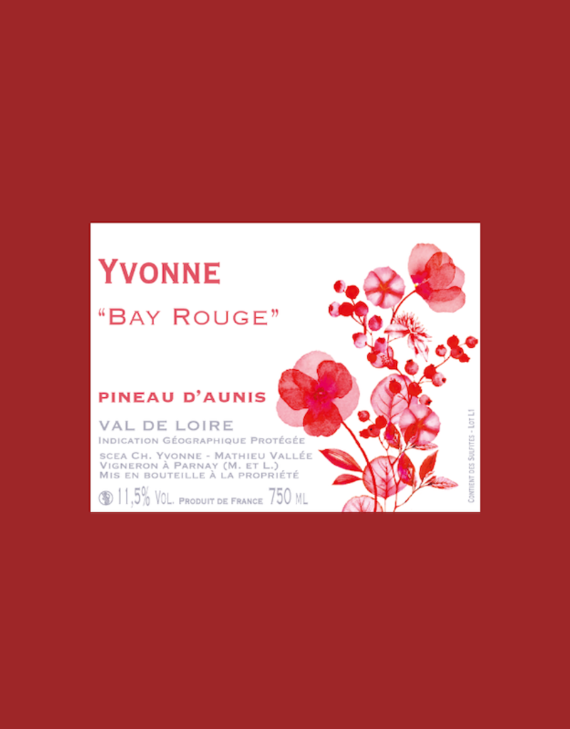 France Chateau Yvonne, 'Bay Rouge' Pineau d'Aunis Saumur 2023