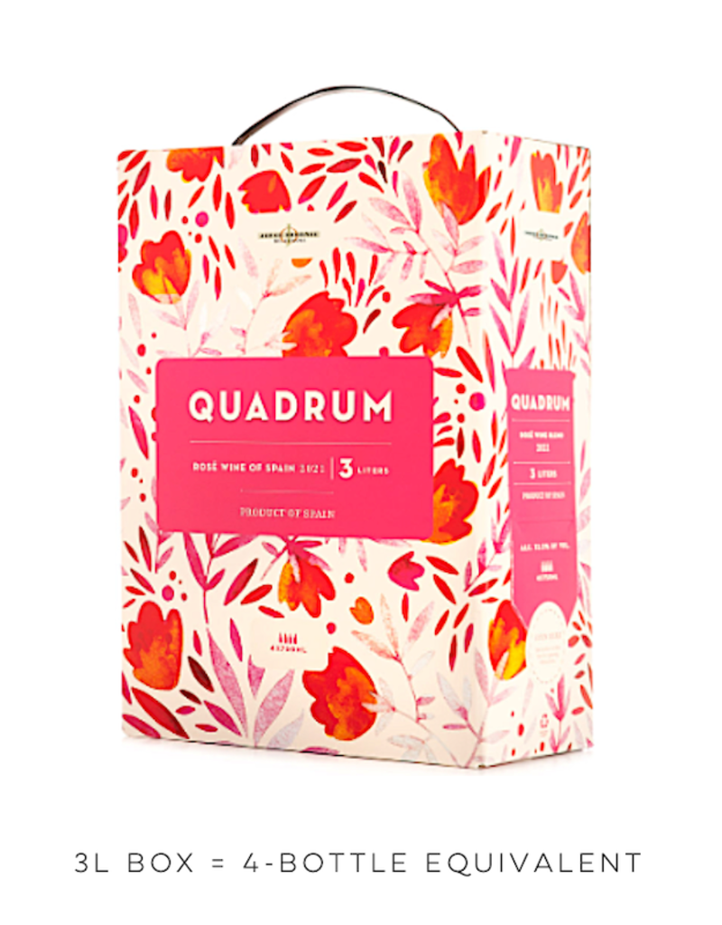 Spain Quadrum Wine, Spanish Rosé 2024 BOX - 3L