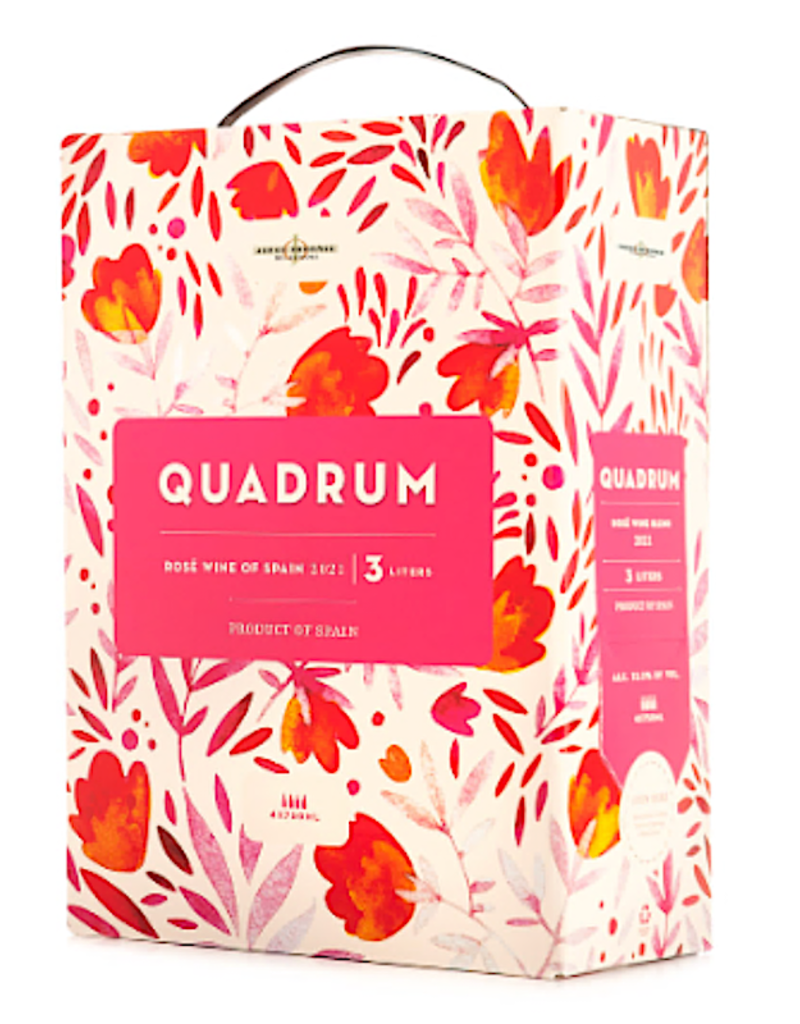 Spain Quadrum Wine, Spanish Rosé 2024 BOX - 3L