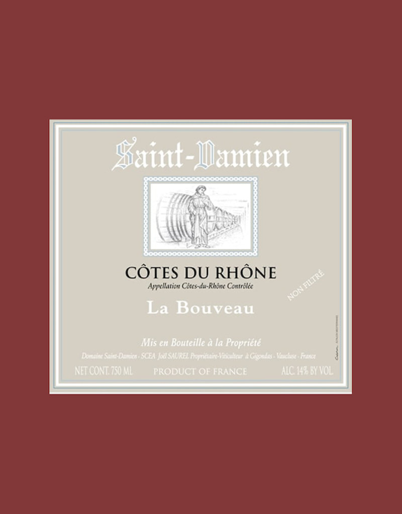 France Saint-Damien, 'La Bouveau' Cotes-du-Rhone 2022