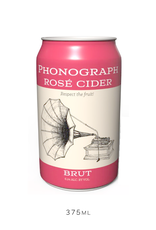 Phonograph, Rosé Brut Finger Lakes Cider CAN - 375mL