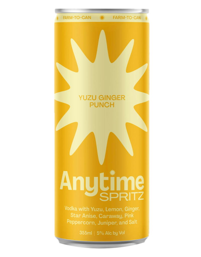 Anytime, Yuzu-Ginger Spritz - 12 oz