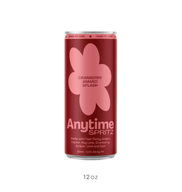 Anytime, Cranberry-Amaro Spritz - 12 oz