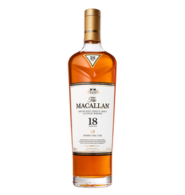 The Macallan, 18-Year Sherry Oak Edition Single Malt Scotch - 750mL