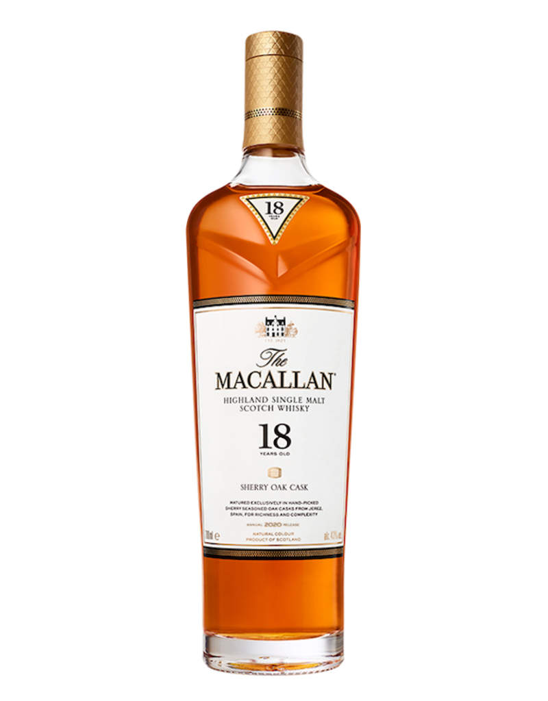 The Macallan, 18-Year Sherry Oak Edition Single Malt Scotch - 750mL