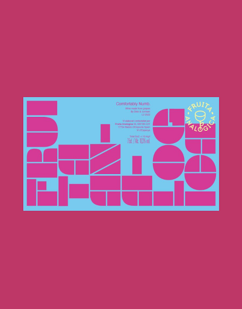 Spain Vinyes Tortuga, Fruita Analogica 'Comfortably Numb' Tinto 2023