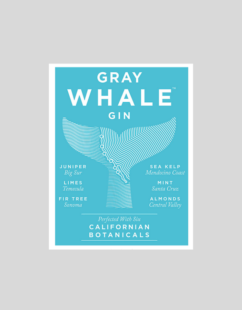 Grey Whale, Coastal California Gin - 750mL