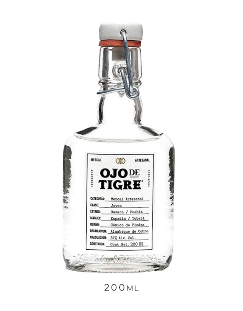 Ojo de Tigre, Mezcal Artesanal Joven - 200mL