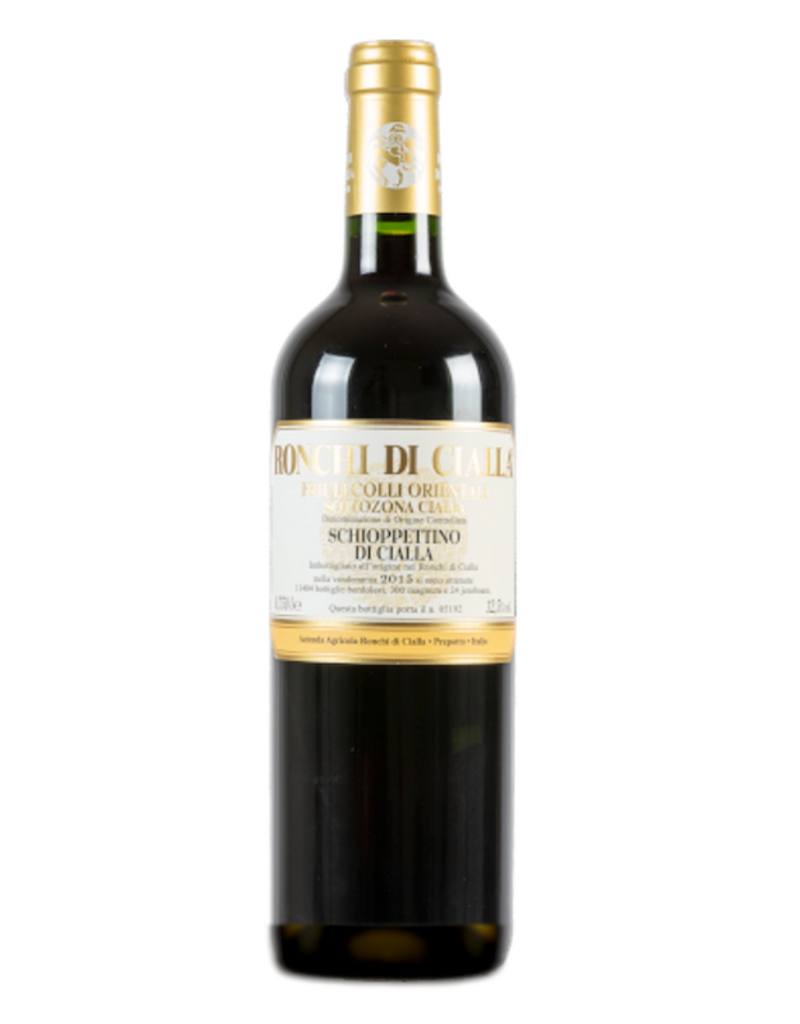 Italy Ronchi di Cialla, Schioppettino di Cialla 2019