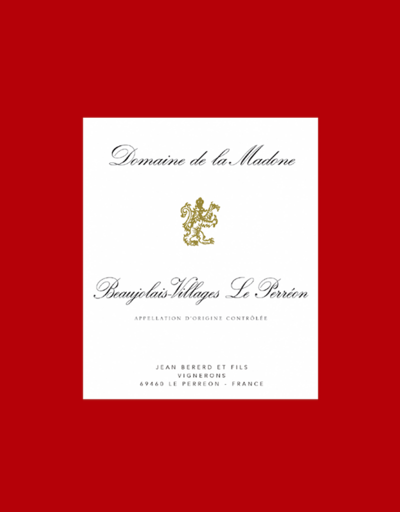 France Dom. de la Madone, 'Le Perreon' Beaujolais-Villages 2023