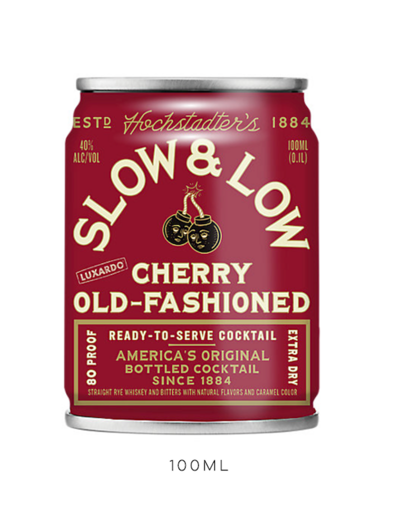 Slow & Low, Luxardo Cherry Old Fashioned Can - 100mL