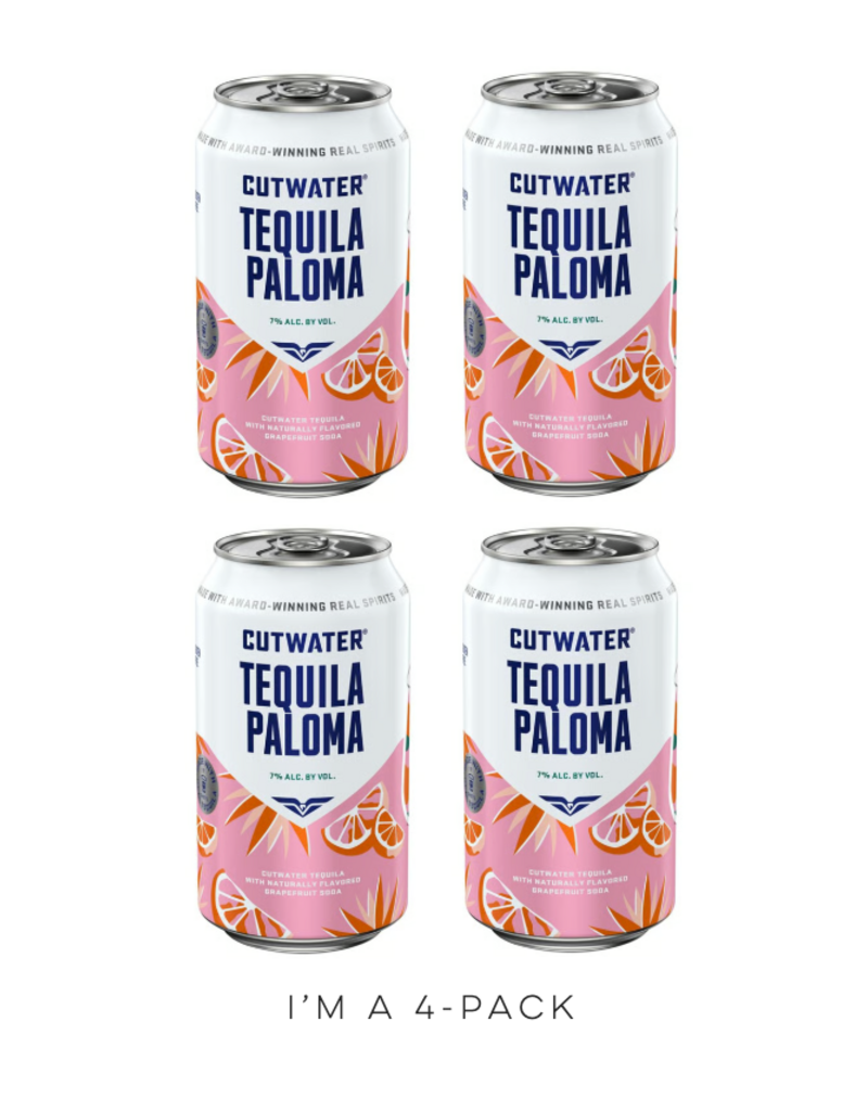 Cutwater, Lime Paloma Cans [4-Pack]