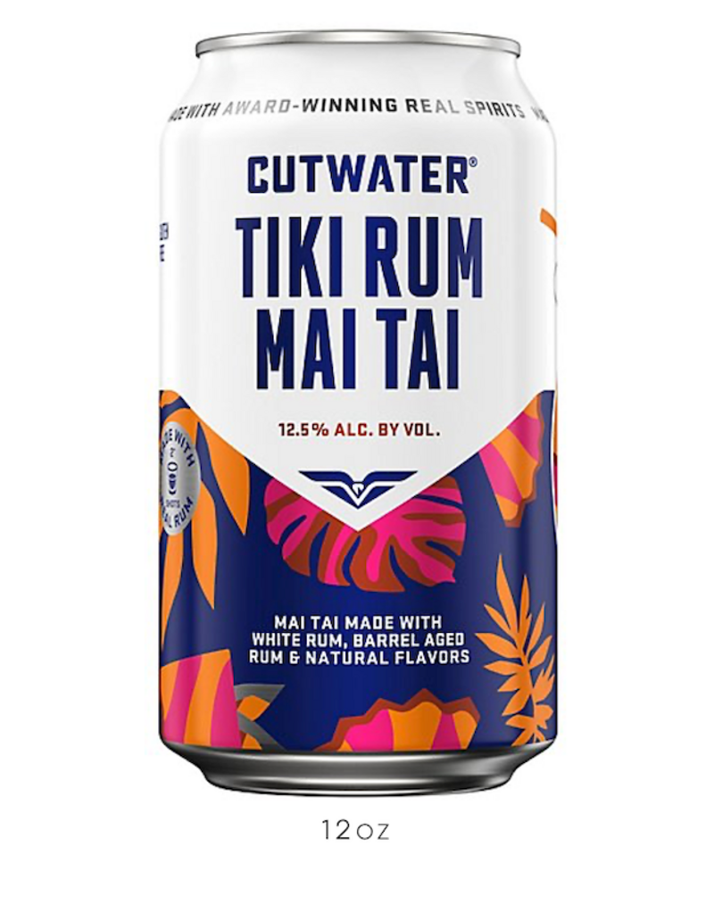 Cutwater, Bali Hai Tropical Tiki Rum Mai Tai [4-Pack]