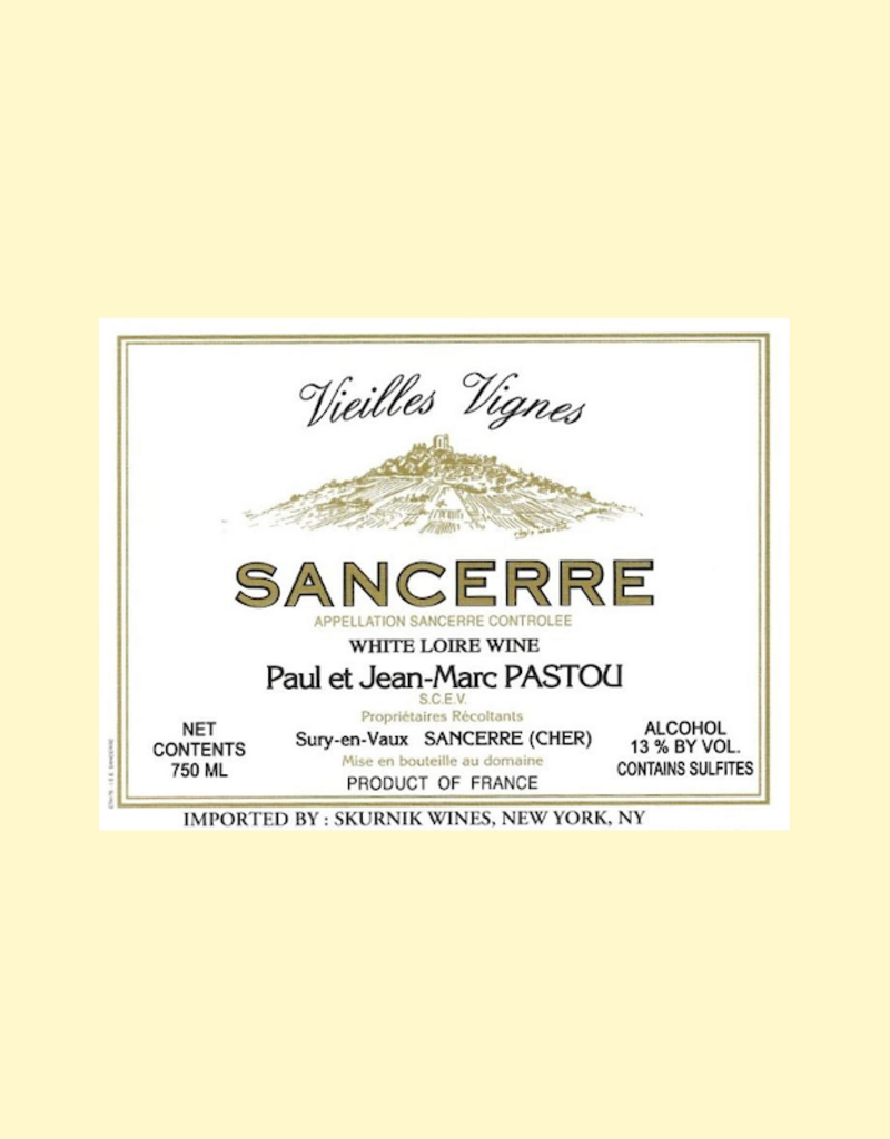 France Pastou, Sancerre Blanc Vieilles Vignes 2025