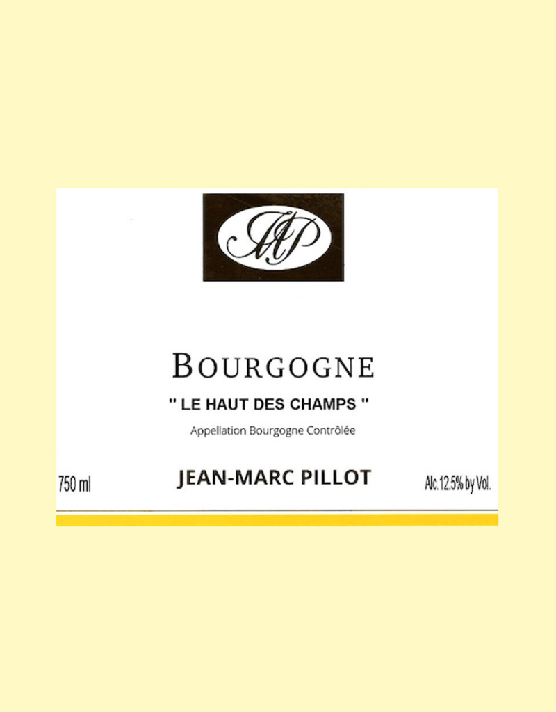 France Jean-Marc Pillot, 'Les Hauts des Champs' Bourgogne Blanc 2024