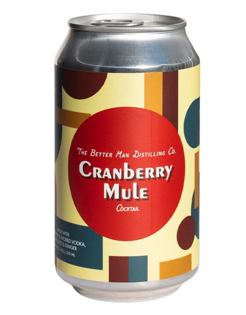 Better Man Distilling Co., Cranberry Mule Cocktail - 12oz