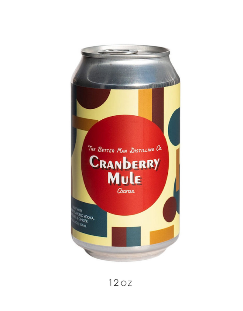 Better Man Distilling Co., Cranberry Mule Cocktail - 12oz