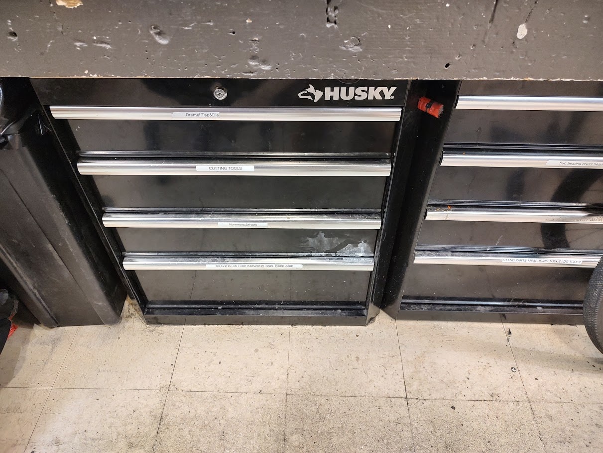 Husky 4 Drawer Tool Chest SweetWater Bikes