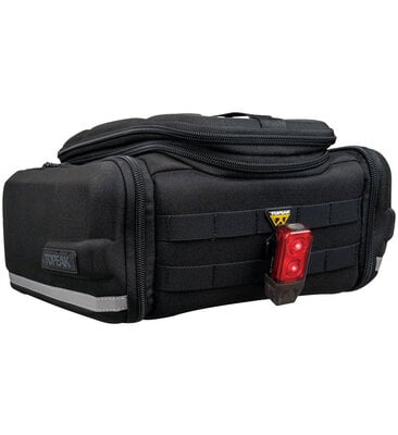 Topeak E-Xplorer Trunk Bag - With MTX QuickTrack 2 Mount - 26L Black