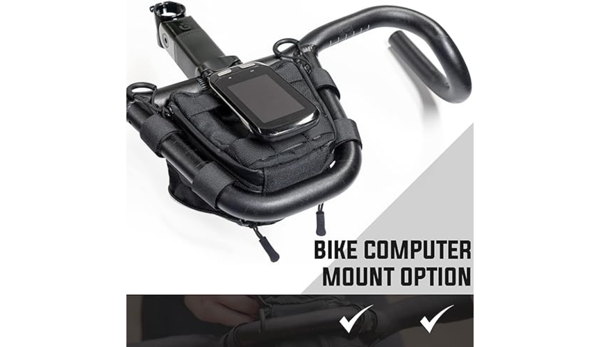 Redshift Sports Kitchen Sink Handlebar Bag - Black