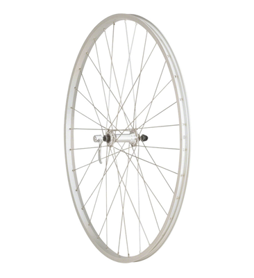 Quality Wheels Value Series 1 Pavement Front Wheel 700c Formula / Alex Y2000 Silver