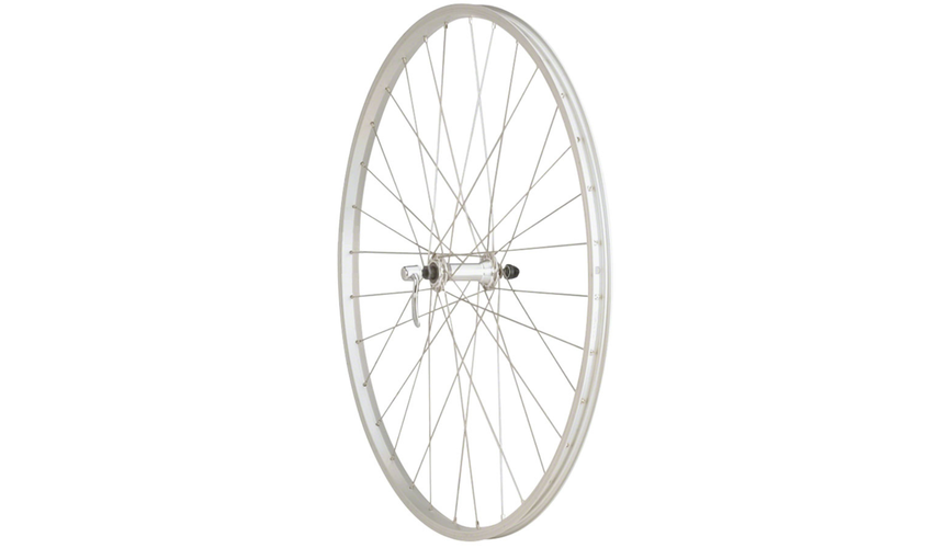 Quality Wheels Value Series 1 Pavement Front Wheel 700c Formula / Alex Y2000 Silver