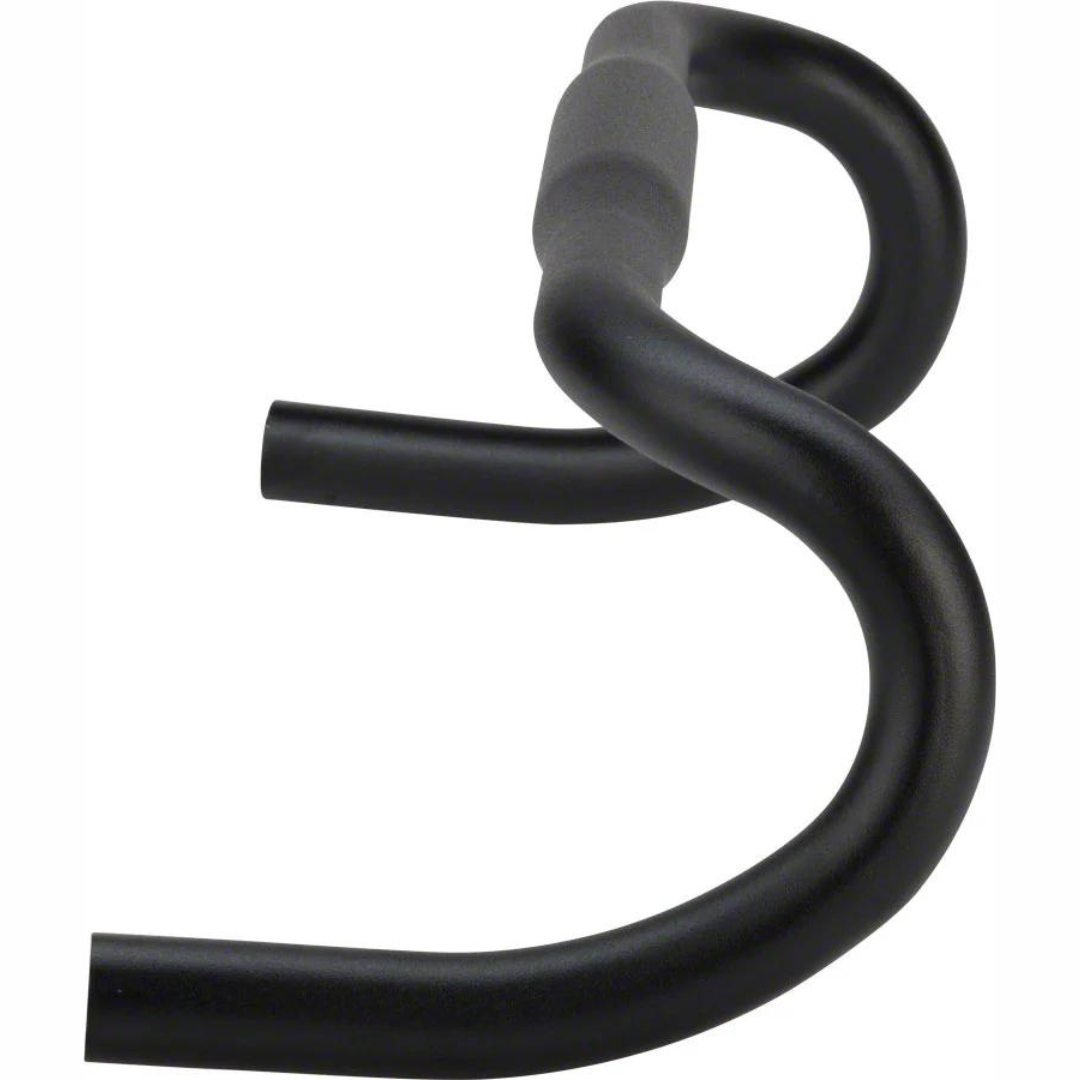 パーツ SALSA COWBELL DELUXE BAR BLACK 400mm Salsa Cowbell Drop Handlebar - Aluminum, 31.8mm, 44cm, Black