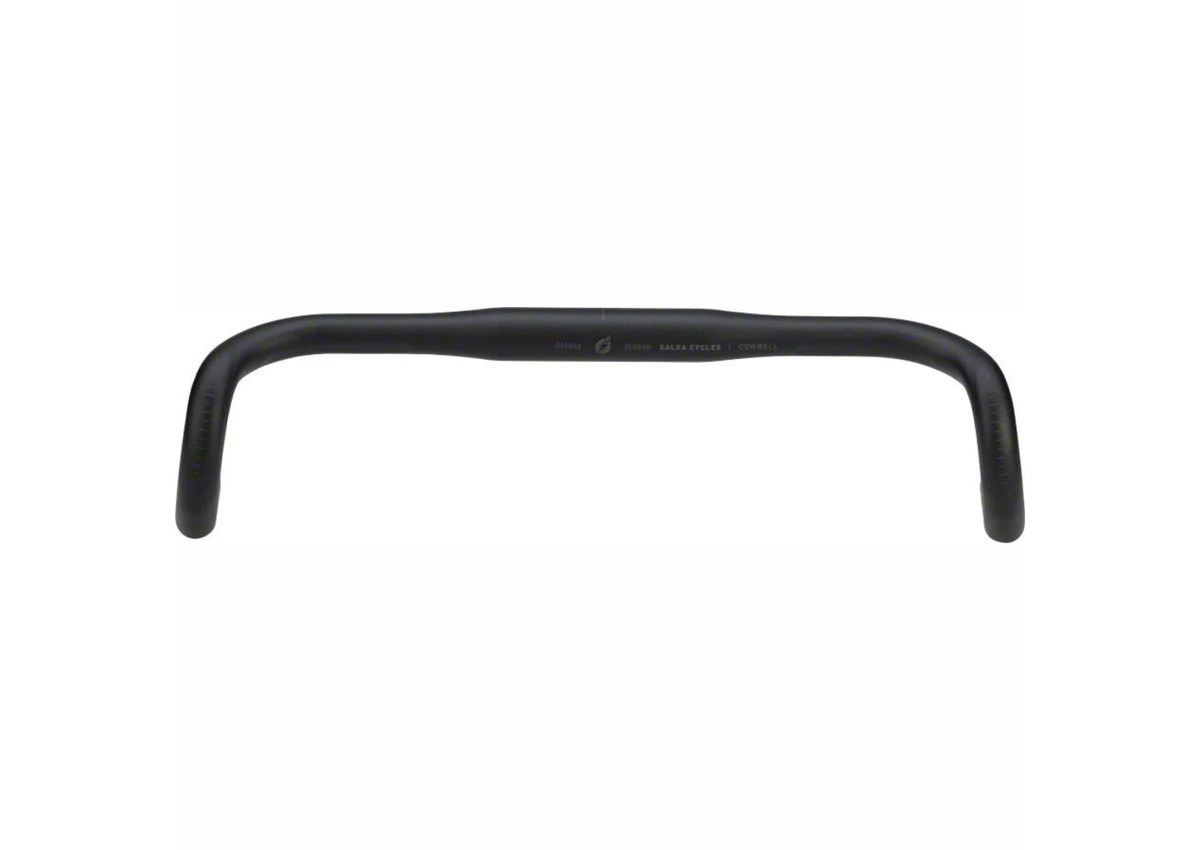 Salsa Cowbell Drop Handlebar Aluminum 31.8mm 44cm Black SweetWater Bikes