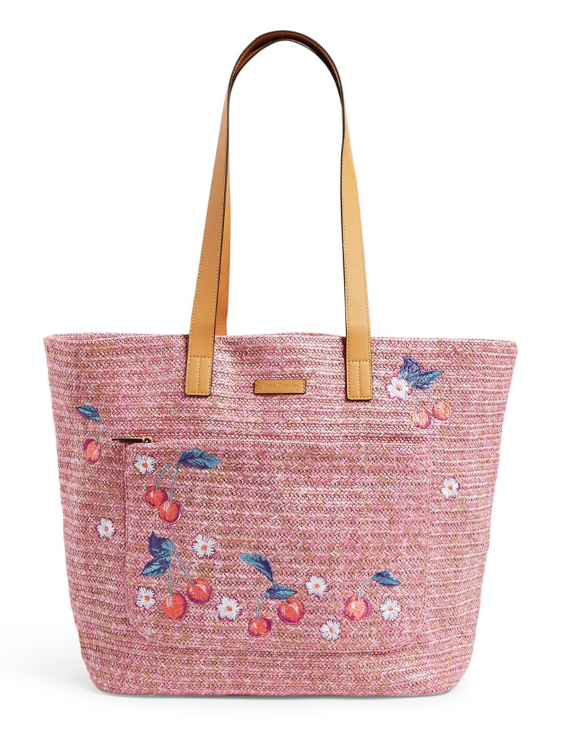 pink vera bradley tote