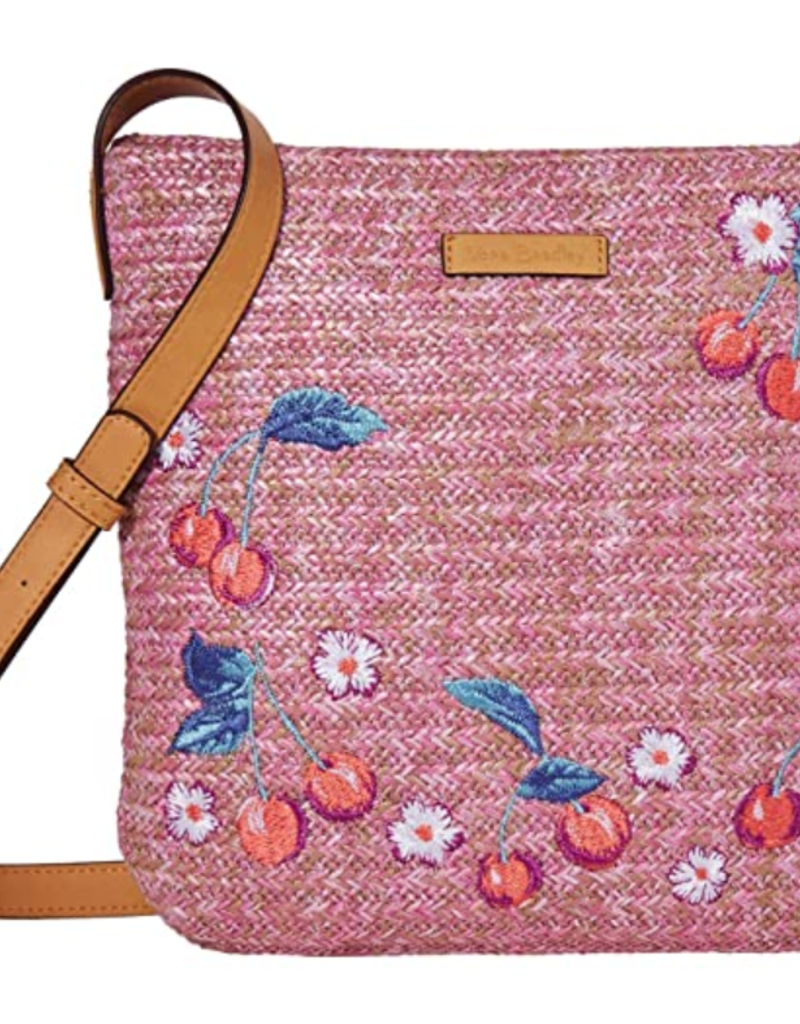 vera bradley straw crossbody