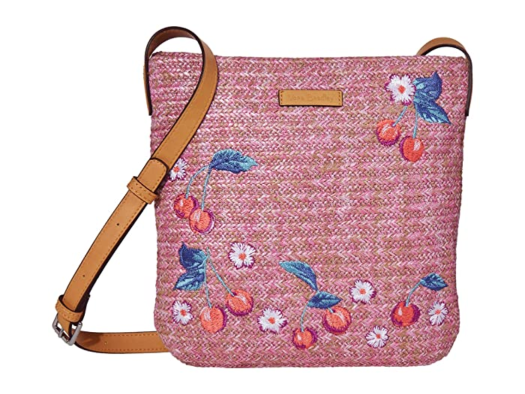 vera bradley straw crossbody