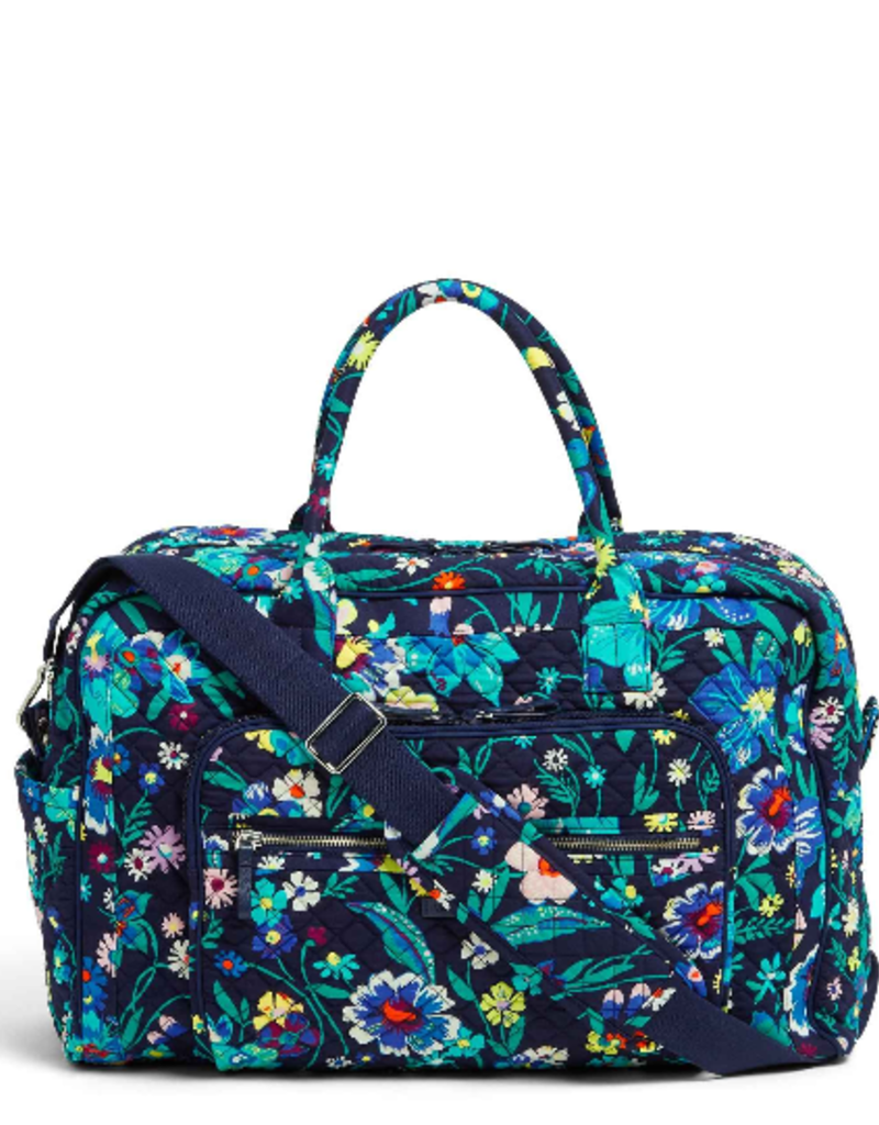 vera bradley iconic travel bag