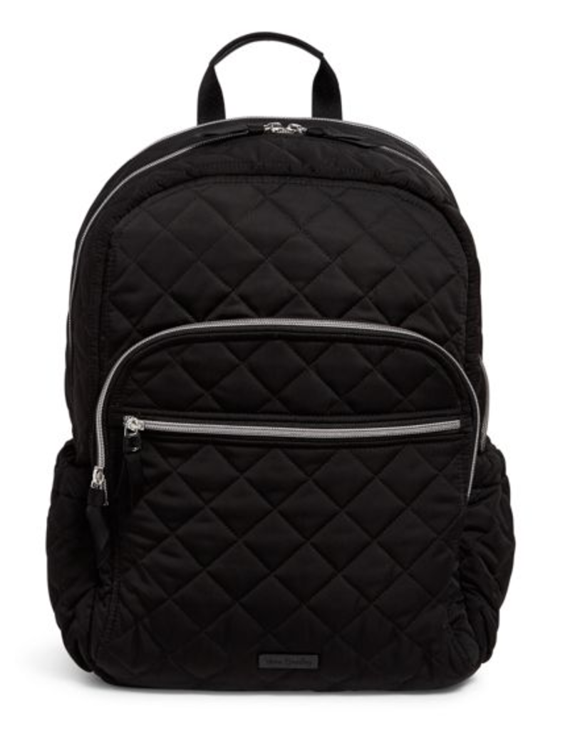 vera bradley black campus backpack