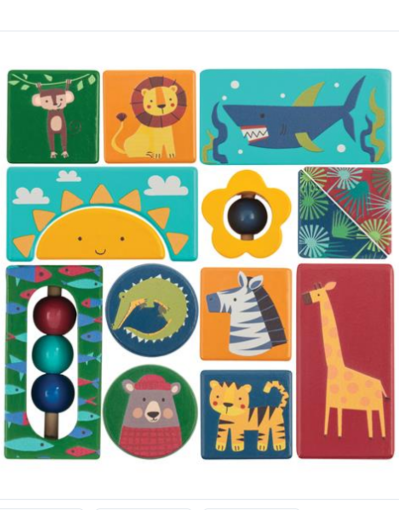 Toys Boy Stephen Joseph Wood Blocks Stacking Games