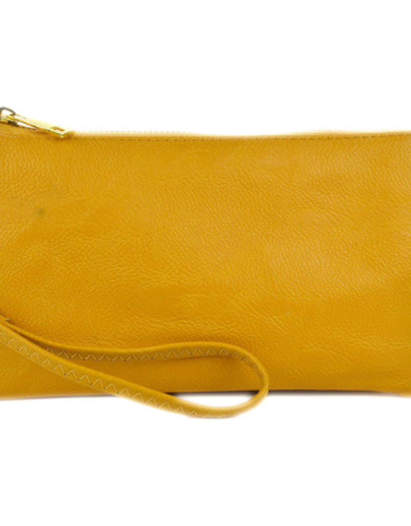 bright yellow crossbody bag