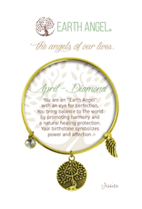 EARTH ANGEL® Birthston Bracelet April