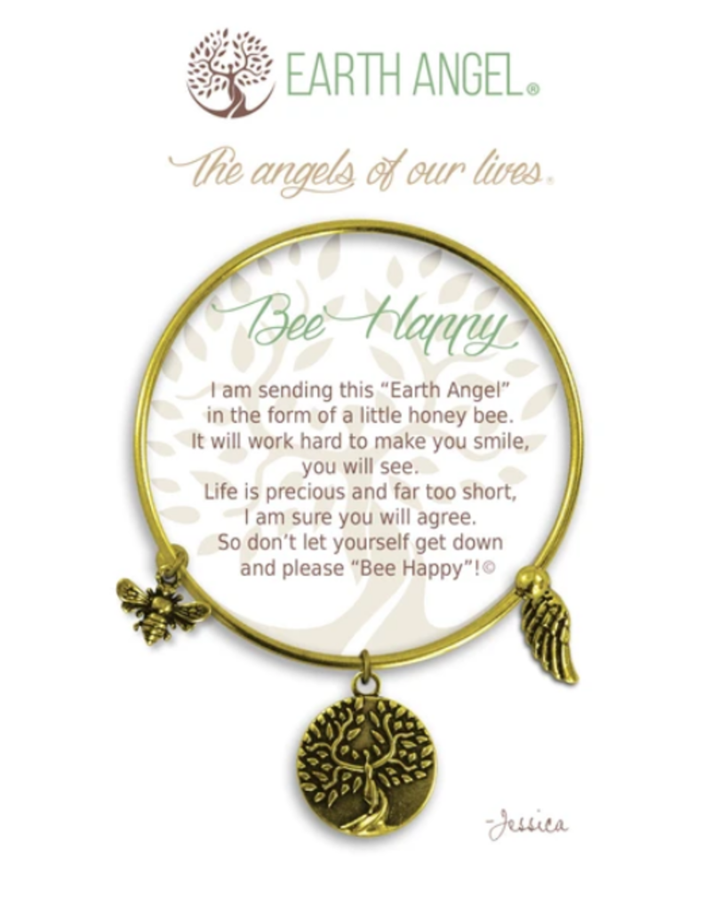 EARTH ANGEL® Charm Bracelet Bee Happy