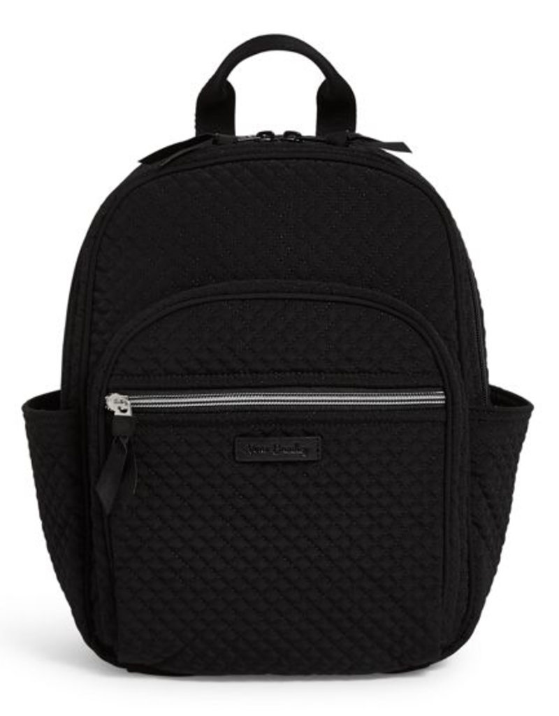 vera bradley backpack black with flowers