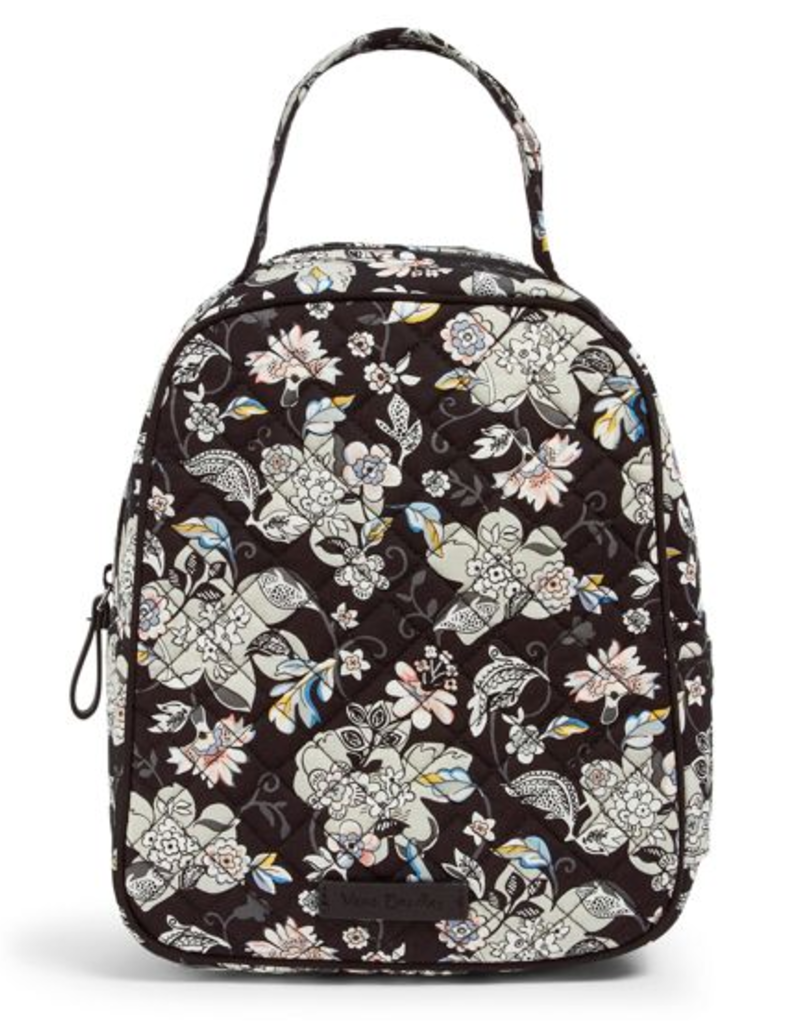 grey vera bradley lunch bag