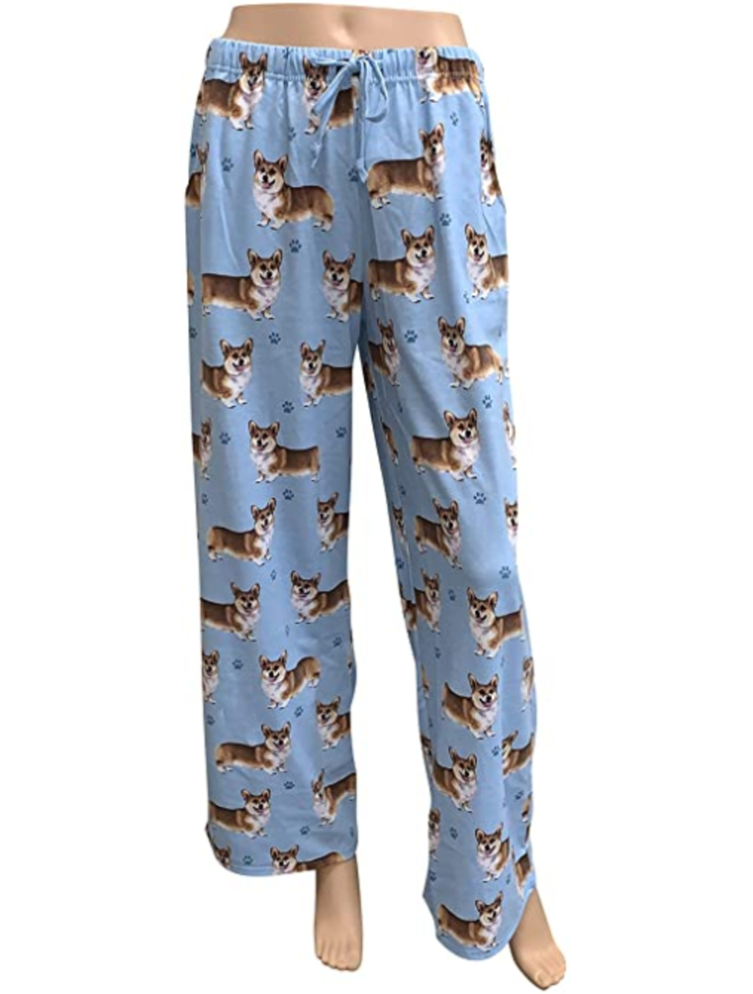  E & S Imports Womens Corgi Dog Lounge Pants - Pajama
