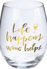 Boxed Stemless Wine  Life Happens Wine Helps