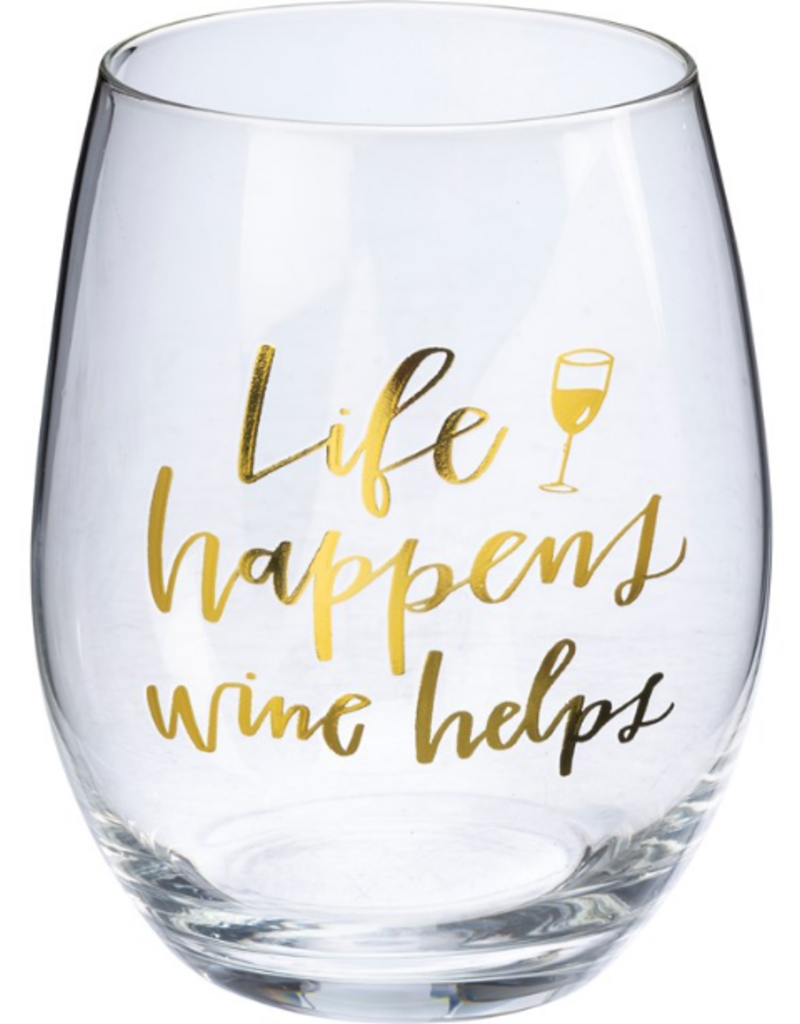 Boxed Stemless Wine  Life Happens Wine Helps